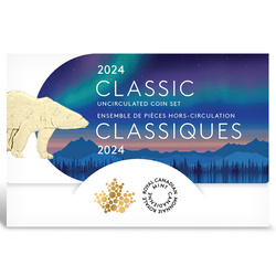 Zestaw Canada: Canadian Classic 6 monet 2024