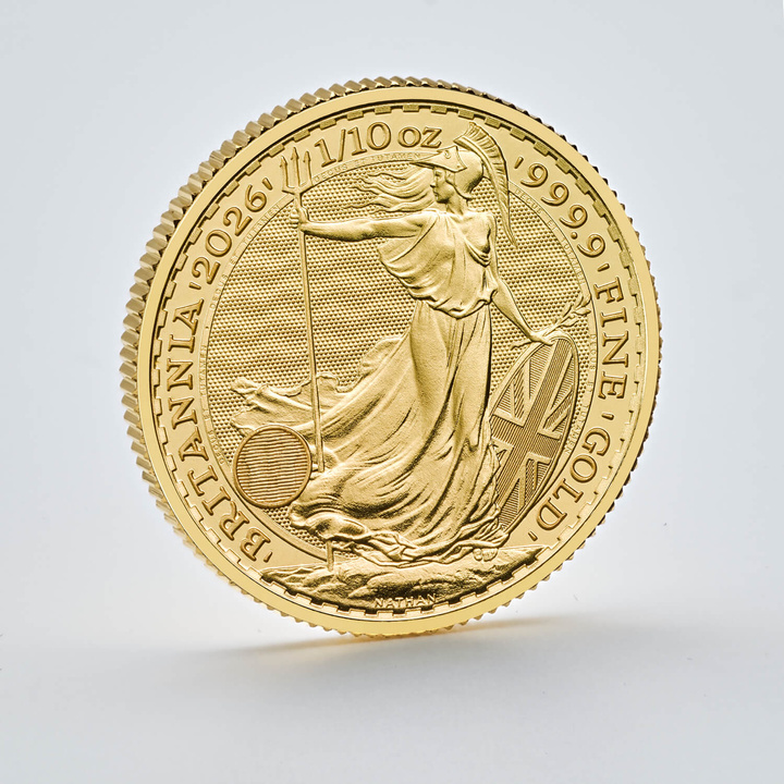 Britannia 1/10 uncji Złota 2026
