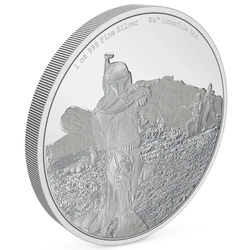 Niue: Star Wars The Mandalorian – Boba Fett 1 oz Silver 2022 Proof