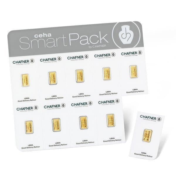 Aranyrudak 10 x 2g Smart Pack C.Hafner