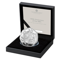 BBC 100th Anniversary Plata 2022 Proof