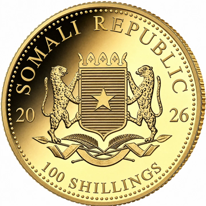 African Wildlife: Leopard 1/10 oz Gold Coin 2026