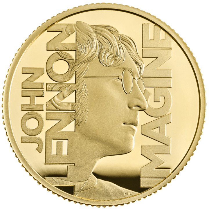 John Lennon 1/4 oz Gold 2025 Proof