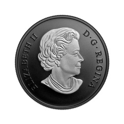 Kanada: A dinoszauruszok felfedezése – Mercury szarvas arca 1 uncia ezüst 2022 Proof