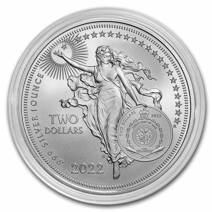 Niue: Iconos de Inspiración: Albert Einstein 1 oz Plata 2022