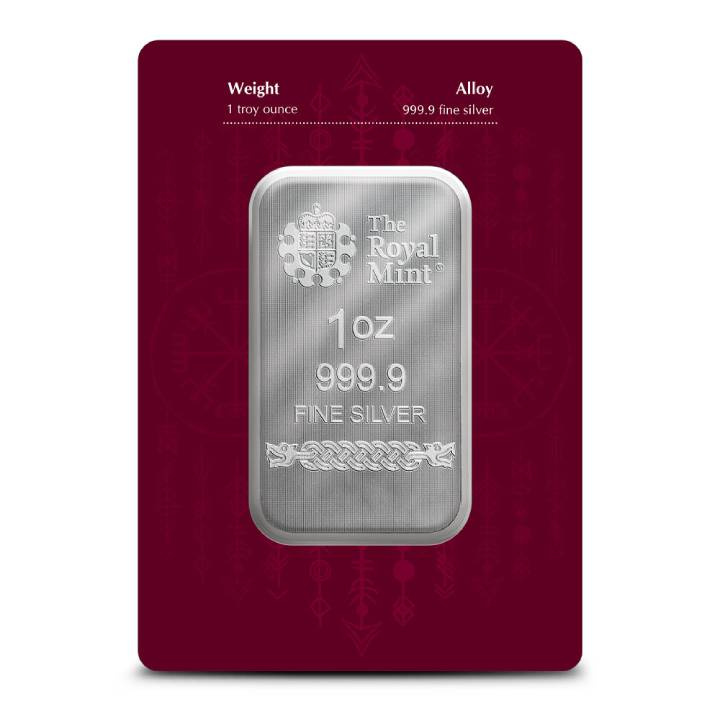 The Royal Mint – Norse Gods Odin 1 Unze Silberbarren