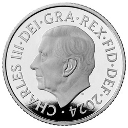 Ensemble de 13 pièces en argent Grande-Bretagne 2024 Proof