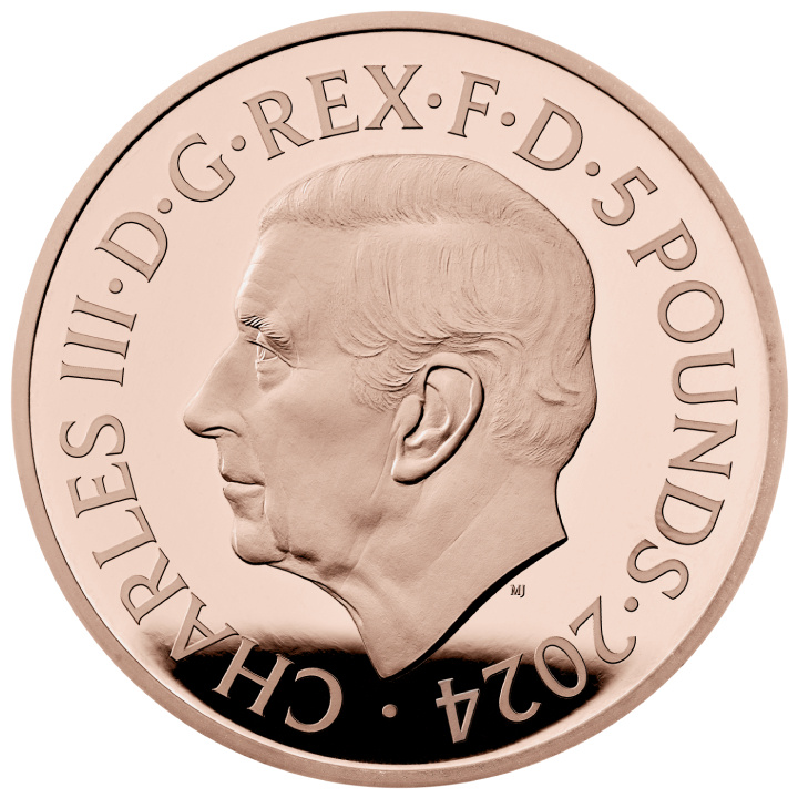 Buckingham Palace £5 Złoto 2024 Proof