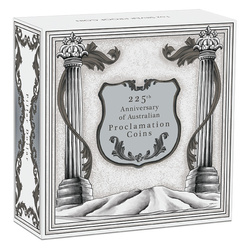 The 225th Anniversary of Australian Proclamation Coins - Pillar Dollar 1 Unze Silber 2025 Proof