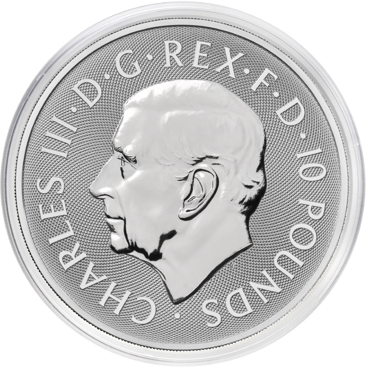 The Royal Tudor Beasts: The Queen's Panther 10 uncji Srebra 2025