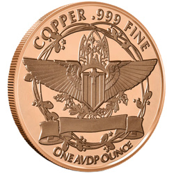 Jesus, Mary, and Joseph — 1 oz copper