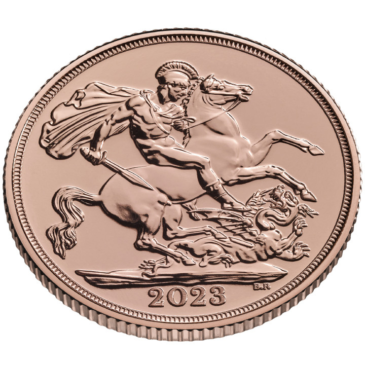 Great Britain: The Coronation Sovereign 2023 Gold Coin