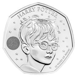 Harry Potter 25 Aniversario 50p Cobre 2022