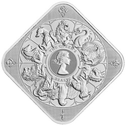 The Royal Mint bar - Bestias de la Reina 10 oz Plata