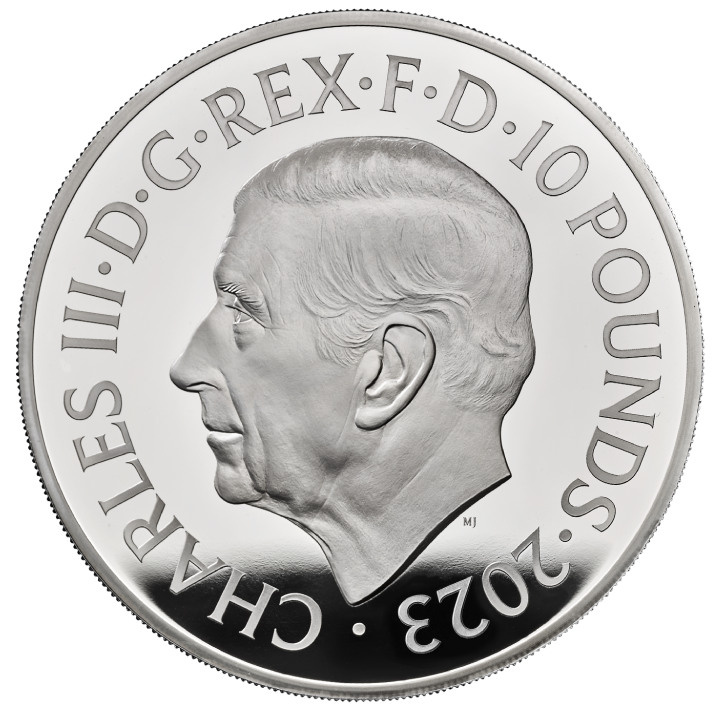 Harry Potter: Colegio Hogwarts de Magia y Hechicería 5 oz Plata 2023 Proof