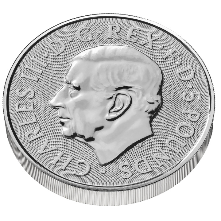 Las bestias reales de los Tudor: La Pantera de la Reina 2 oz Plata 2025