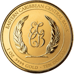 Anguilla: Regatta coloured 1 oz Gold 2023 Proof