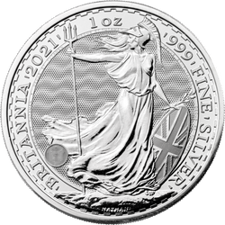 Britannia 1 uncja Srebra 2021 (Milkspot)
