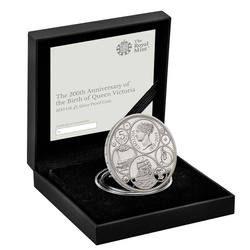 200. výročí narození královny Viktorie Stříbro 2019 Proof