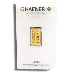 C. Hafner 2 Gram Gold Bar – Smart Pack