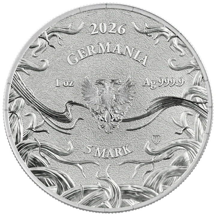 Germania Mint: Norns – Urd 1 Unze Silber 2026