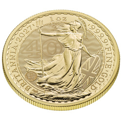 Złota Moneta Britannia 1 uncja Złota 2027