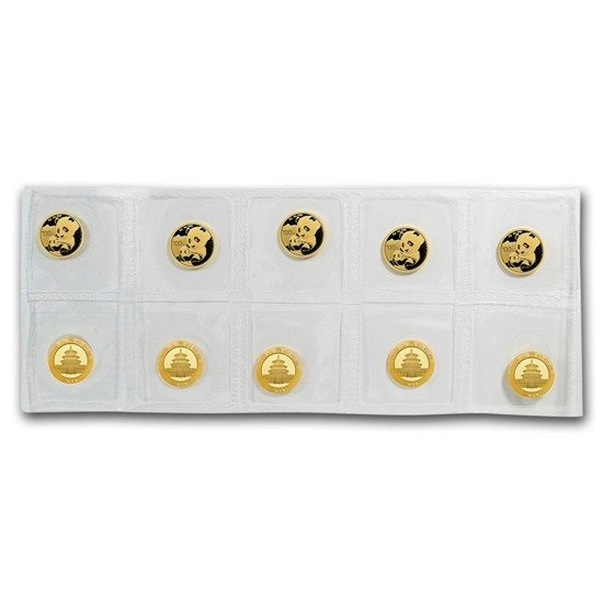 Panda chino 8 gramos Oro 2019