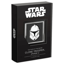 Niue: Star Wars The Faces of the Empire - Clone Trooper (Phase I) coloured 1 oz Silber 2022 Proof