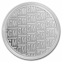 General Motors Logo (1967-2021) 1 oz Plata