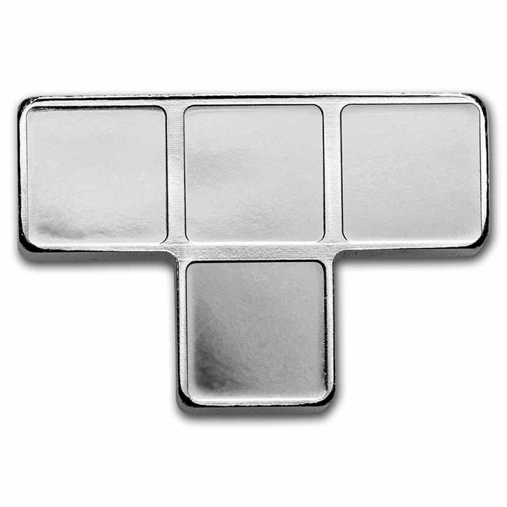 Niue: Tetris -T-Tetrimino Block 1 oz Silver 2023