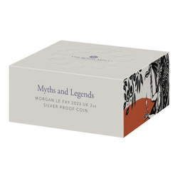 Myths & Legends: Morgan Le Fay 2 oz Silber 2023 Proof