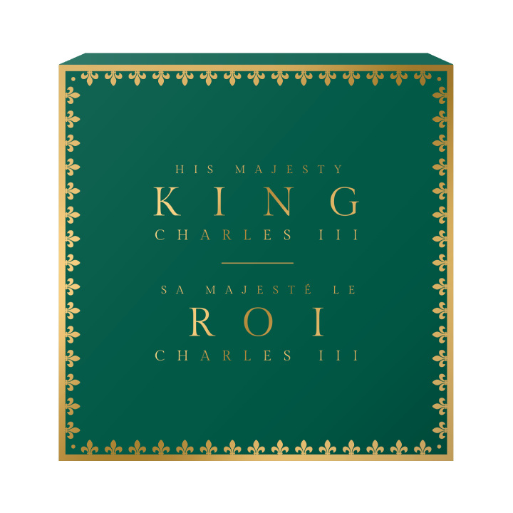 Canada: His Majesty King Charles III's Royal Cypher $1 Silver 2023 Proof