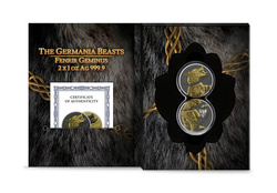 Germania: Beasts - Fenrir Geminus 2 x 1 oz Silver 2022
