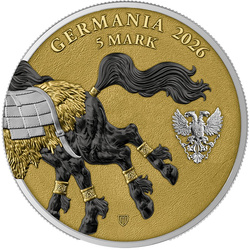 Set of Silver Medals Germania Beasts - Sleipnir Gilded 2 x 1 oz Silver 2026
