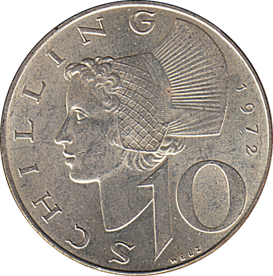 Austria 10 Schillings – Various Years