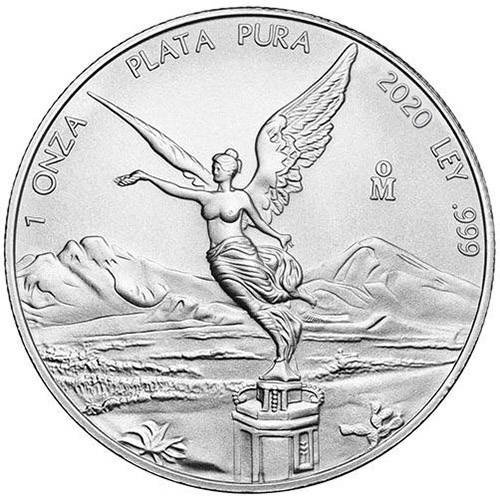 Diosa Mexicana de la Libertad 1 oz Plata 2020