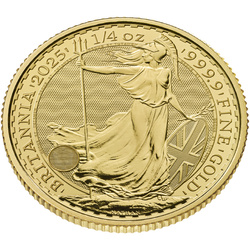 Britannia 1/4 uncji Złota 2025