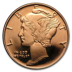 Mercury 1 uncja Miedzi