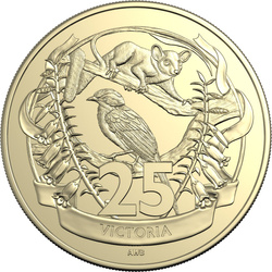 Satz von 7 Aluminium-Bronze-Münzen 125 Years of Federation 2026