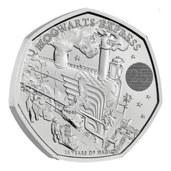 Harry Potter: Hogwarts Express 50p Copper 2022 