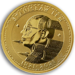 Malta: Stanislaw Lem - Master of Science Fiction 1/10 oz Gold 2022 Proof