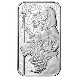 Lingot d'argent 1 once Una et le lion