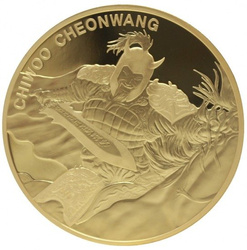 Chiwoo Cheonwang 5 once d'oro 2018 Proof