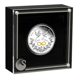 One Love coloured 1 oz Silver 2022 Proof