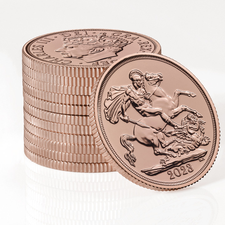 Great Britain: The Coronation Sovereign 2023 Gold Coin