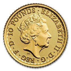 Britannia 1/10 uncji Złota 2018