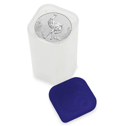 The Next Generation : Mère et bébé émeu 2 onces d'argent 2024 Piedfort