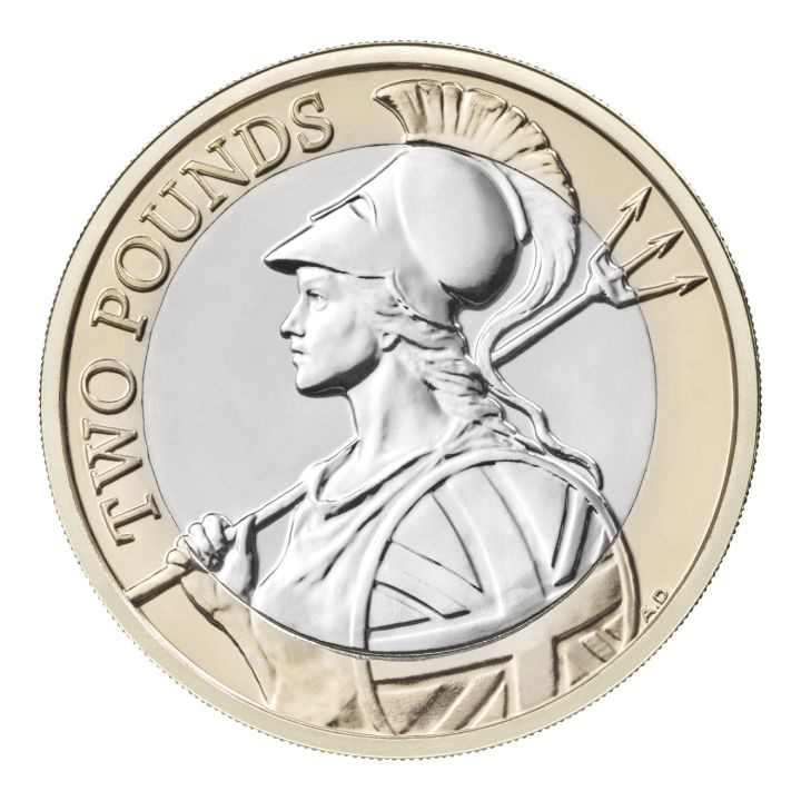 Set di 10 monete Her Majesty Queen Elizabeth Rame-nichel 2022