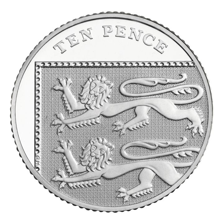 Set di 10 monete Her Majesty Queen Elizabeth Rame-nichel 2022