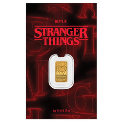 Złota Sztabka Stranger Things 1g Złota 2026